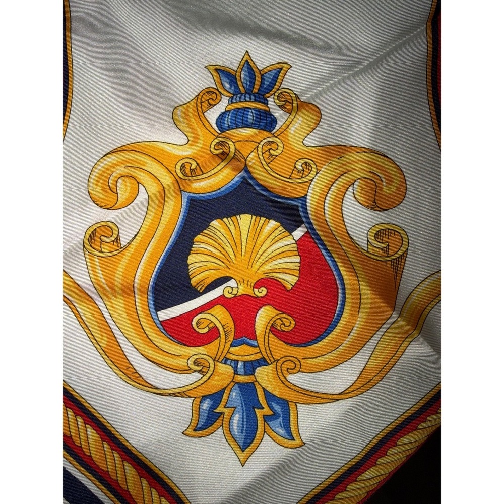 Richel Paris Nautical 100% silk Scarf - Picture 4 of 9
